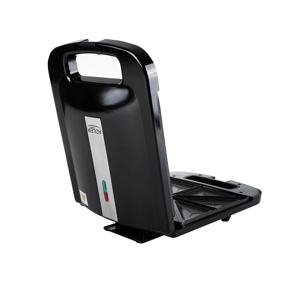 Arendo Sandwich maker 1200 W, rivestimento antiaderente, tostapane per grandi toast con piastre rimovibili