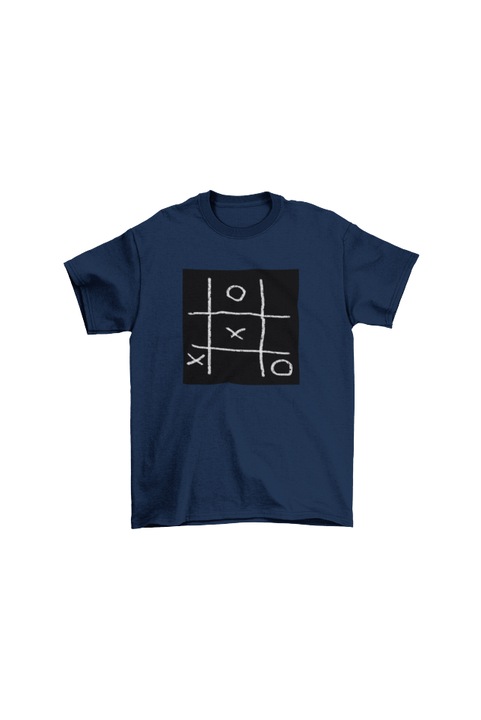 Tricou barbati, Bumbac organic, Bleumarin, M