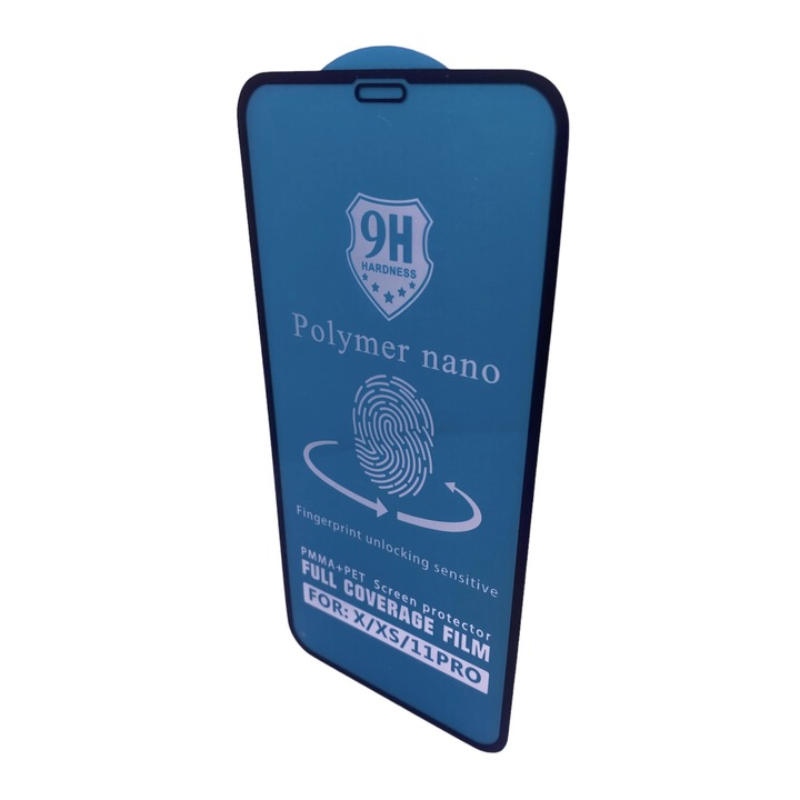 Folie Protectie Nano Polimer Compatibil Iphone X , Full Glue