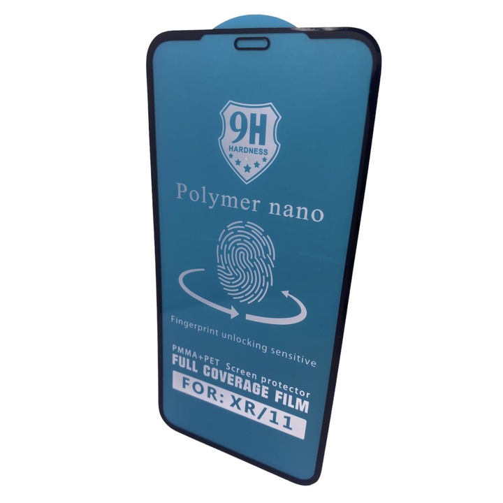 Folie Protectie Nano Polimer Compatibil Iphone XR , Full Glue
