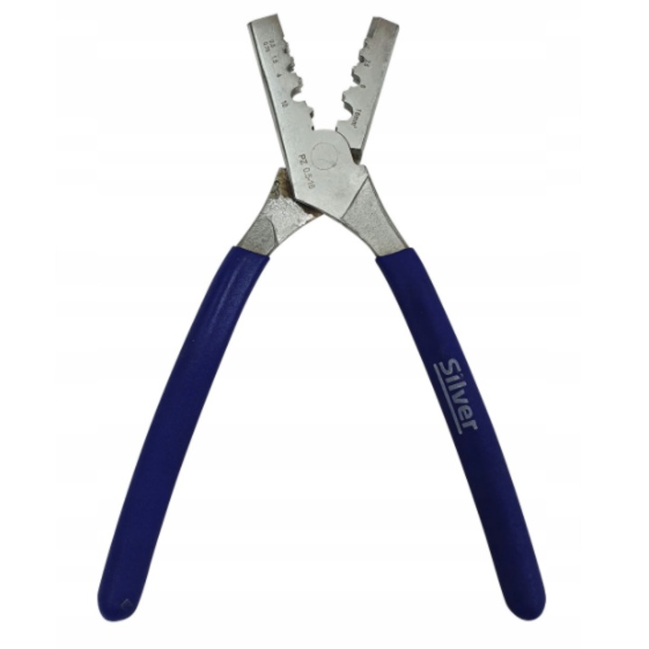 Клещи за кримпване на кабели 0.5mm2- 16 mm2 Silver