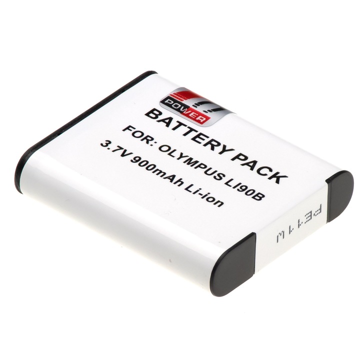 Baterie T6 Power compatibil cu Olympus Li-90B, Li-92B, 900mAh, 3,3Wh, negru