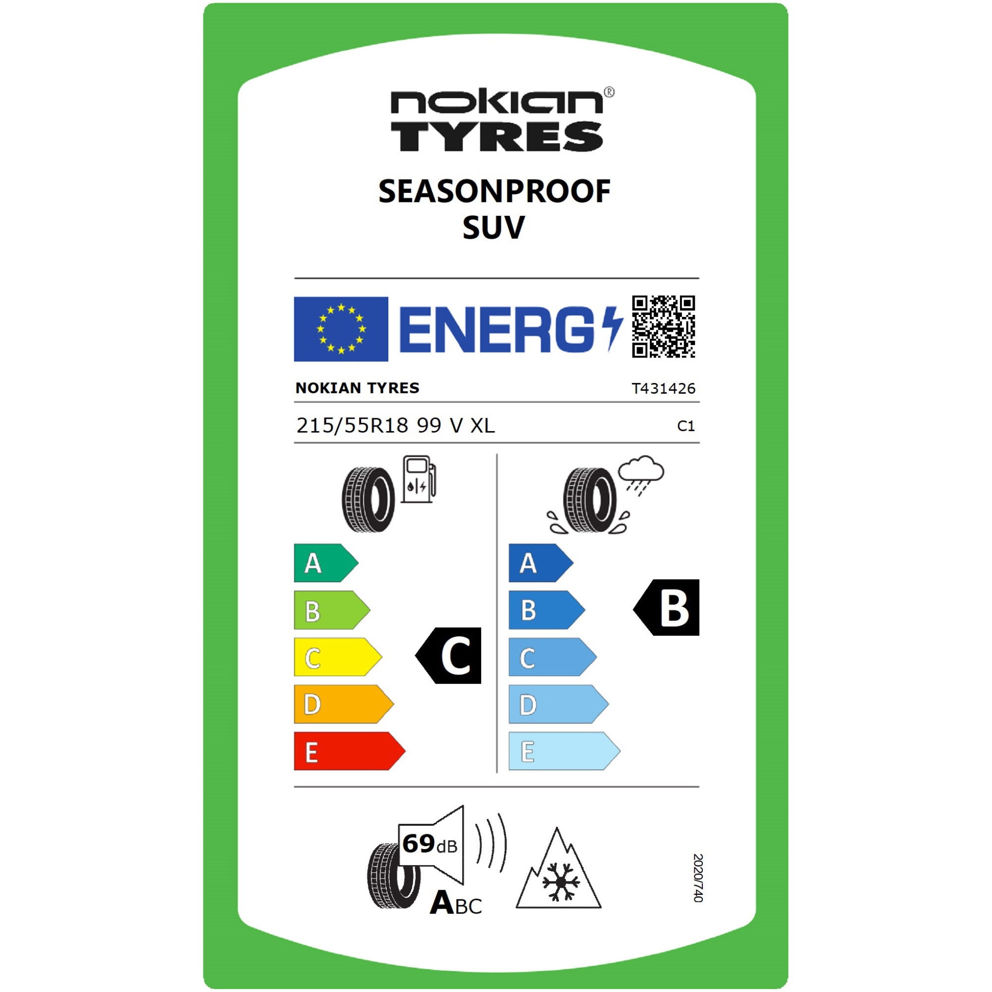 Anvelopa All Season Nokian Seasonproof Suv M S R V Xl Emag Ro