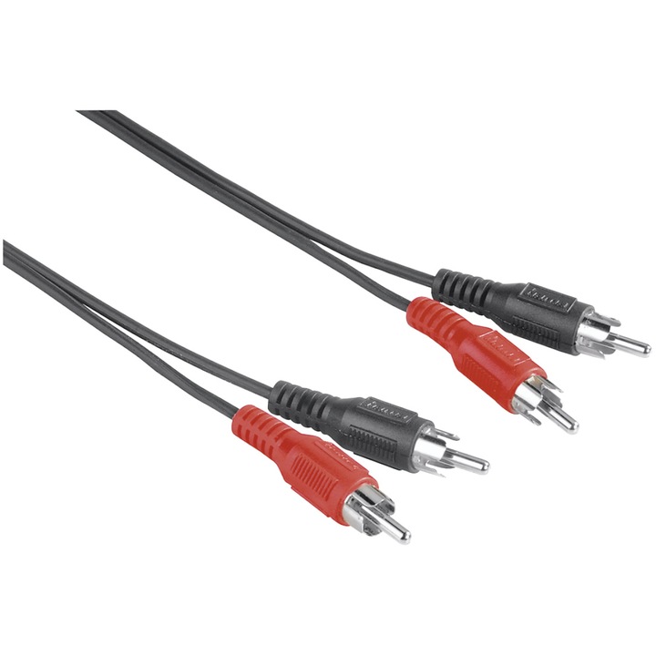 Hama audiokábel, 2 x RCA - 2 x RCA , 2,5 m