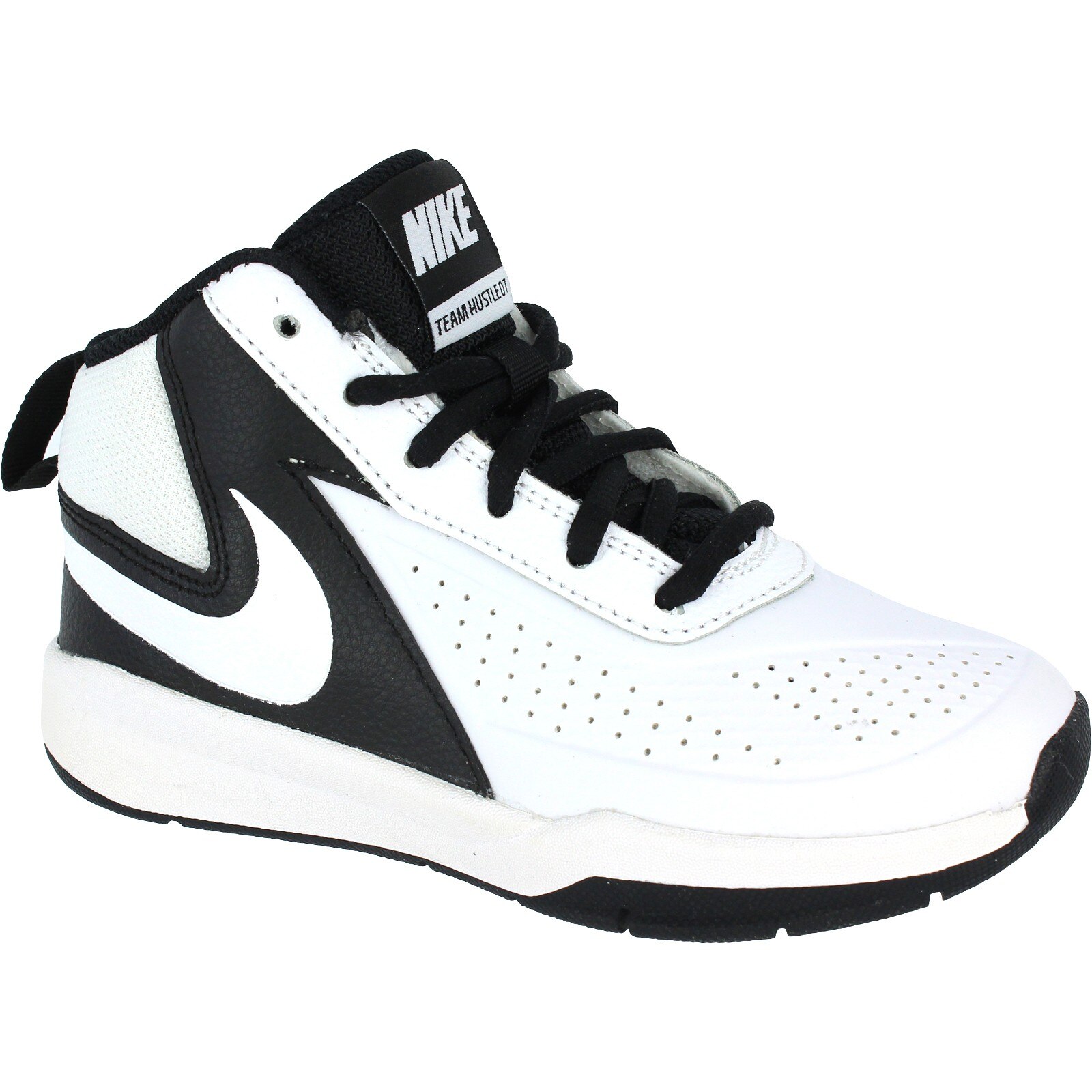 Pantofi sport copii Nike TEAM HUSTLE D 7 PS 747999-101, Alb - eMAG.ro