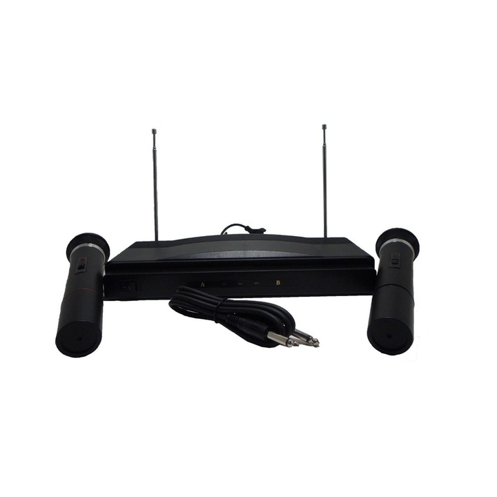 Set 2 Microfoane Wireless si receiver C-05