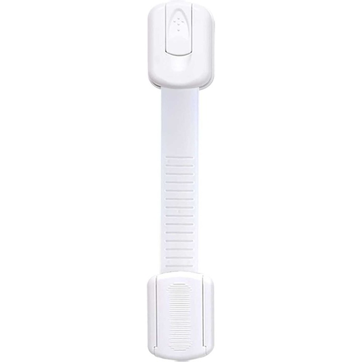 Регулируема мултифункционална предпазна система 19 см, 1 бр, Bambinice, Бяла