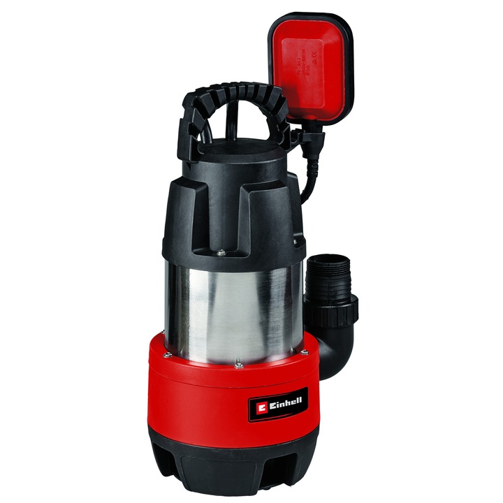 Pompa submersibila apa murdara Einhell GC-DP 9040 N, 900 W, 22000 l/h, adancime 7 m, inaltime 9 m, particule 40 mm