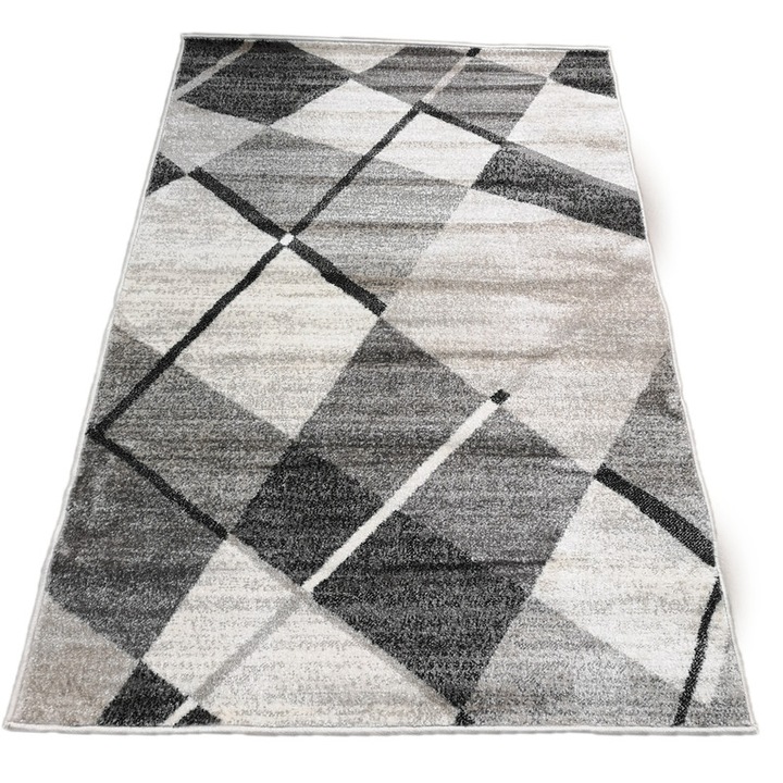 Traversa Prato, 80 x 200 30514 0244 Gri Deschis/Crem/Gri Inchis