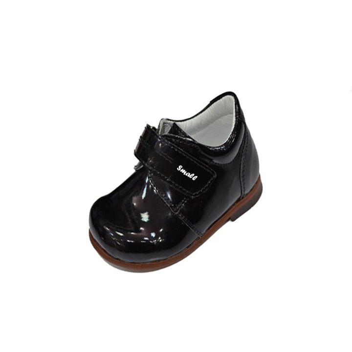 Elegáns cipő fiúknak Small Foot SBL1-19, Fekete 392