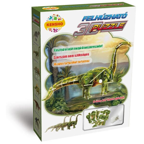 Puzzle 3D - Creeaza-ti propriul Diplodocus