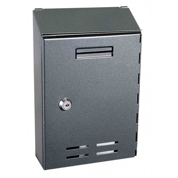 Cutie postala exterior, otel galvanizat, model STANDARD RTR, 260x170x60 mm, antracit Cutie postala exterior, otel galvanizat, model STANDARD RTR, 260x170x60 mm, antracit
