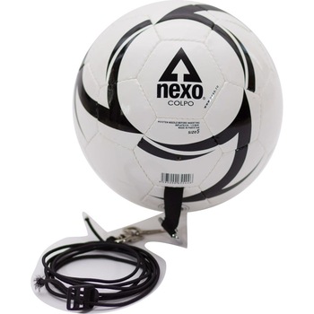 Minge fotbal NEXO Colpo, Alb/Negru, Marime 5 Minge fotbal NEXO Colpo, Alb/Negru, Marime 5
