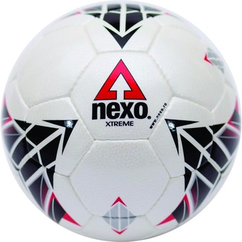 Minge fotbal NEXO Xtreme, Alb/negru, Marime 5 Minge fotbal NEXO Xtreme, Alb/negru, Marime 5
