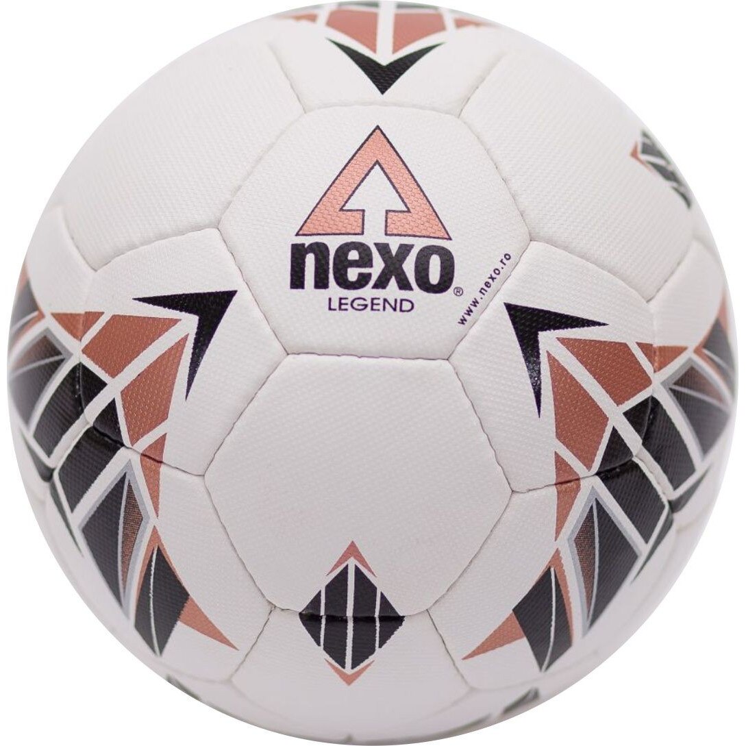 Minge fotbal NEXO Legend, Alb/Maro, Marime 5