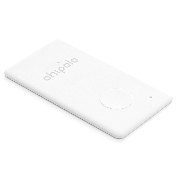 Тракер за портмоне chipolo за iPhone/Android, CARD, Бял