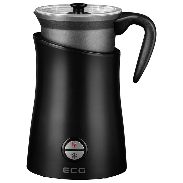 Разпенител за мляко ECG NM 2255 Latte Art Black, 550W, Черен