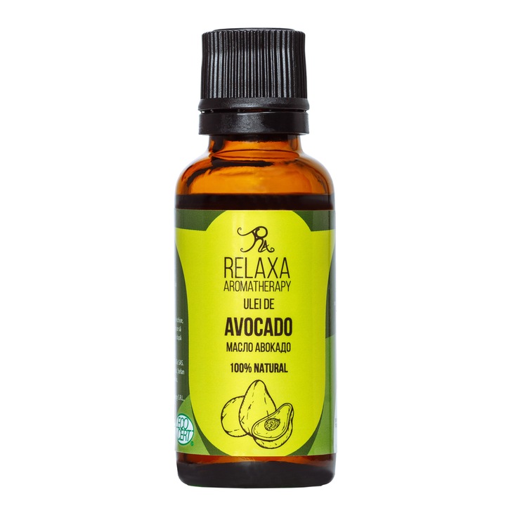 Ulei cosmetic de Avocado, Relaxa Aromatherapy, 30 ml