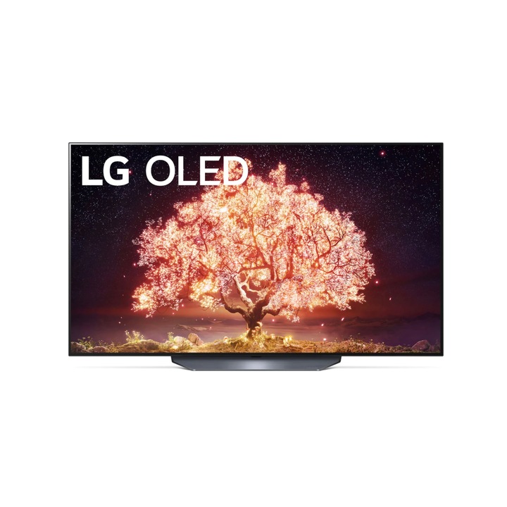 Televizor OLED LG 65B19LA, Smart TV 4K, α7 Gen4 4K AI-Prozessor, 164 cm, negru