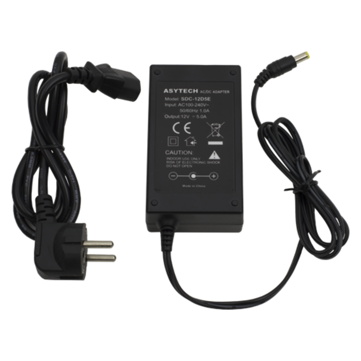 Sursa de alimentare 12V, 5A - SDC SDC-12D5E
