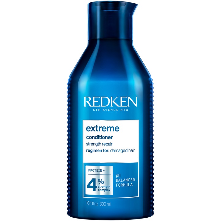 Redken Extreme Kondicionáló, Javító és erősítő, Sérült hajra, Proteinekkel és erősítő komplexszel dúsítva, 300ml