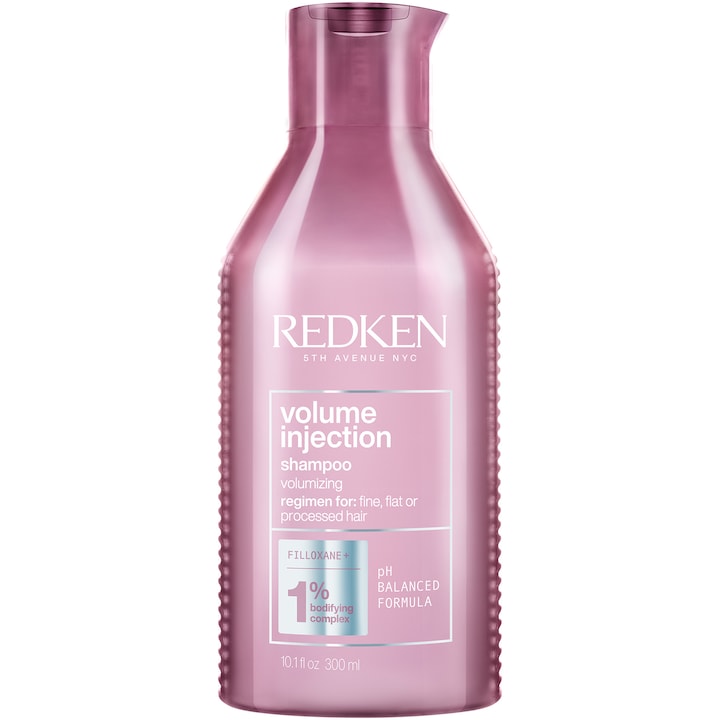 Sampon Redken Volume Injection pentru par fin, 300 ml