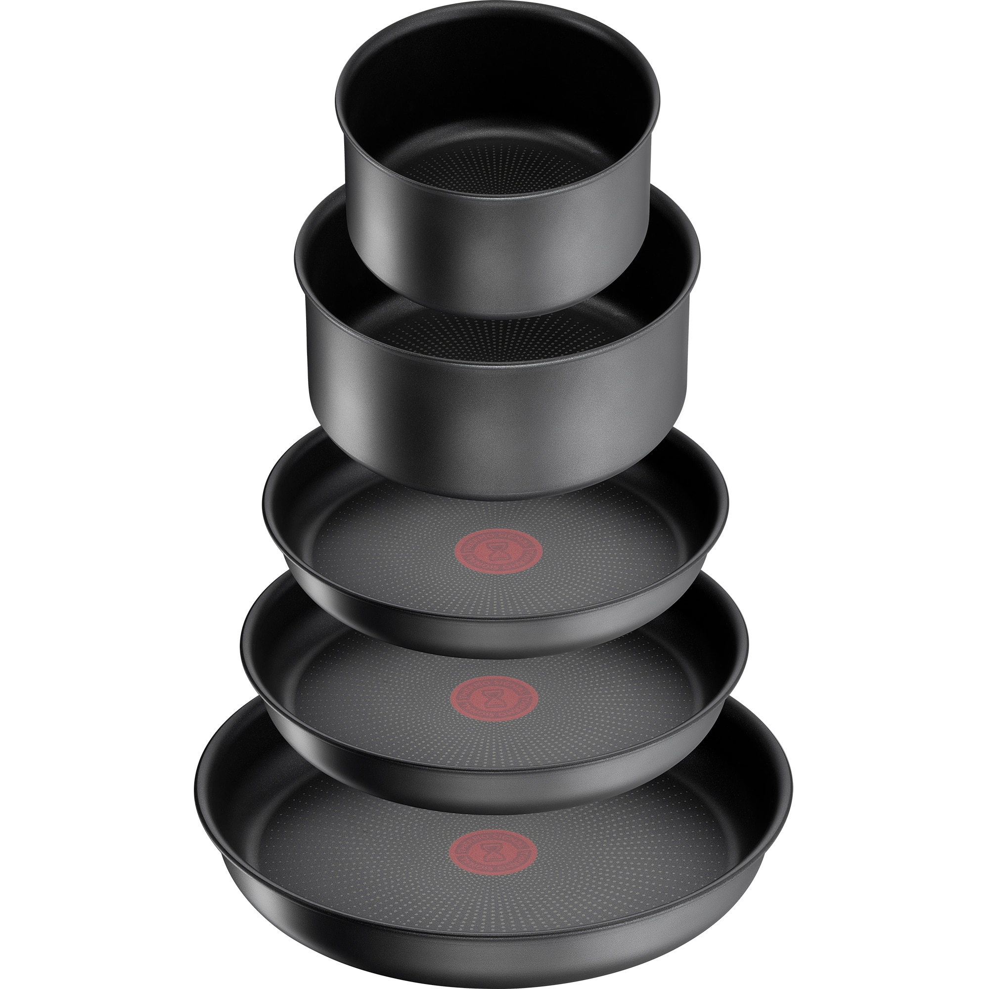 Комплект 8 части Tefal Ingenio Daily Chef, Титаниево незалепващо ...