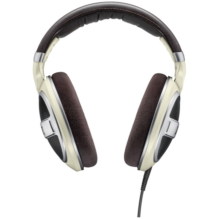 Слушалки Over-ear Sennheiser HD 599, С кабел, Beige/Brown