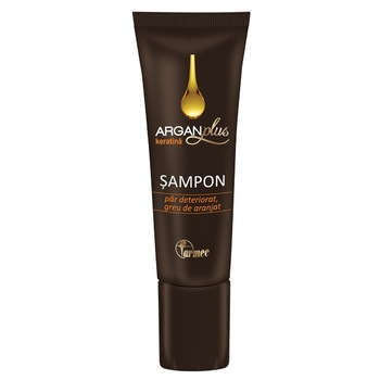 Sampon cu keratina - ARGAN PLUS 40 ml, Farmec Sampon cu keratina - ARGAN PLUS 40 ml, Farmec