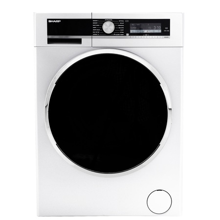 Masina de spalat rufe Sharp ES-GFD9104W3, 9 Kg, 1000 RPM, Control Touch LCD, Clasa A+++, 60 cm, Alb