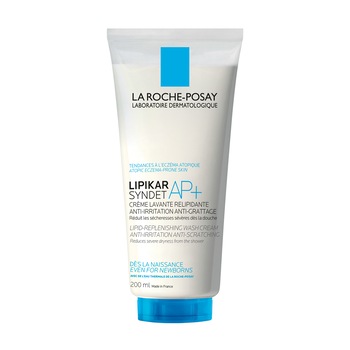 Gel crema de curatare anti-iritatii La Roche-Posay Lipikar Syndet AP+ pentru bebelusi, copii si adulti, pielea cu tendinta atopica, 200ml Gel crema de curatare anti-iritatii La Roche-Posay Lipikar Syndet AP+ pentru bebelusi, copii si adulti, pielea cu tendinta atopica, 200ml
