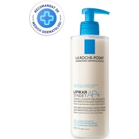Gel de curatare calmant pentru piele sensibila sau uscata La Roche-Posay Lipikar Syndet, potrivit pentru bebelusi, copii, adulti 400ml