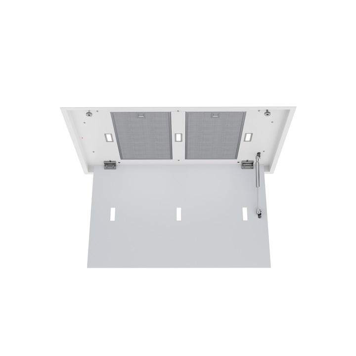 Hota Globalo Zenesor 90.2 Black, clasa energetica A, latime 90 cm, adancime 47,2 cm, control senzor cu indicator LED, interval de viteza 3 si boost, eficienta maxima 760 m 3 /h