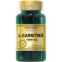 Supliment alimentar L-Carnitina 1000mg Cosmo Pharm Premium, 30 comprimate
