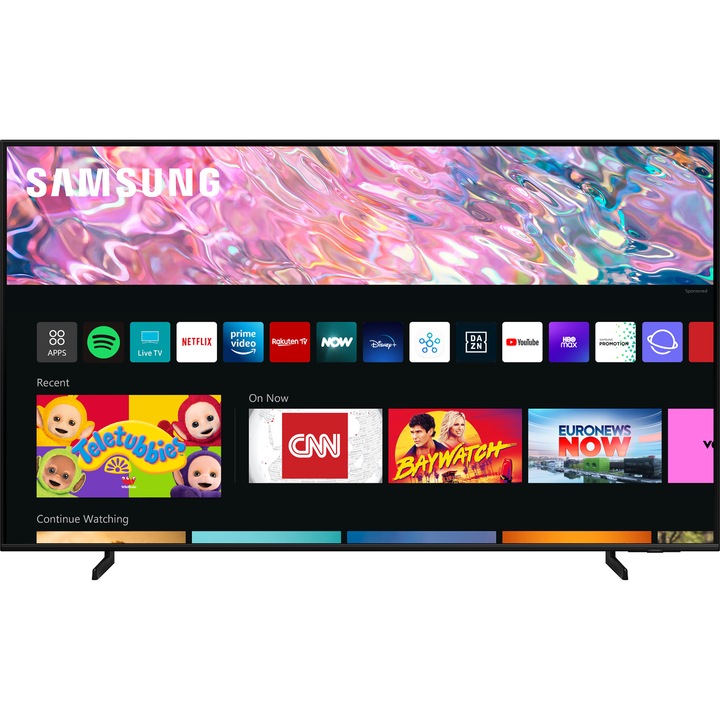 Televizor Samsung QLED 50Q60B, 125 cm, Smart, 4K Ultra HD, Clasa F
