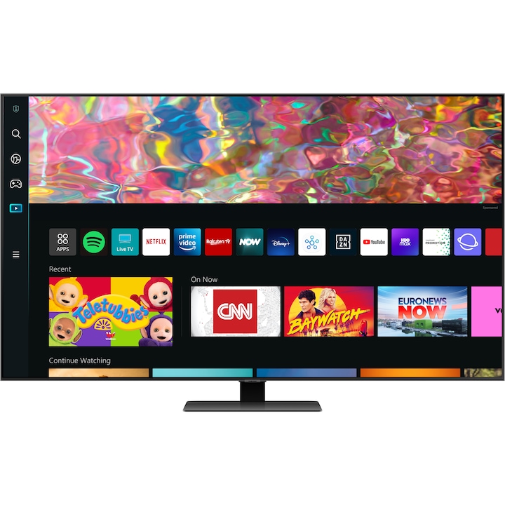 Televizor Samsung QLED 55Q80B, 138 cm, Smart, 4K Ultra HD, 100Hz, Clasa G