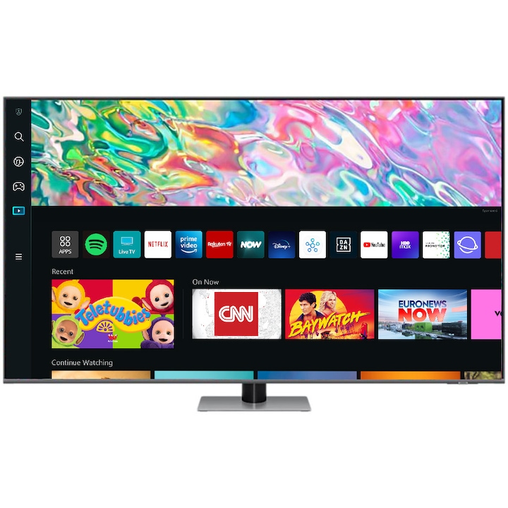 Телевизор Samsung QLED 55Q77B, 55" (138 см), Smart, 4K Ultra HD, 100HZ, Клас G