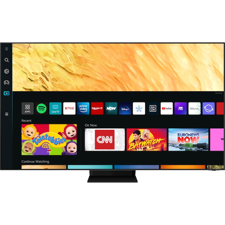 Телевизор Samsung 75QN800B, 75" (189 см), Smart, 8K, Neo QLED, Клас G