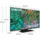 Televizor Samsung Neo QLED 50QN90B, 125 cm, Smart, 4K Ultra HD, 100Hz, Clasa F