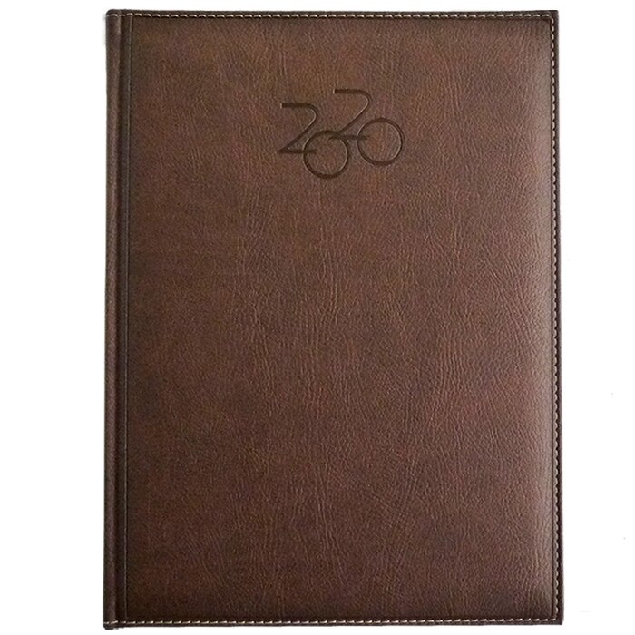 Agenda A4 datata saptamanal Dakota maro inchis