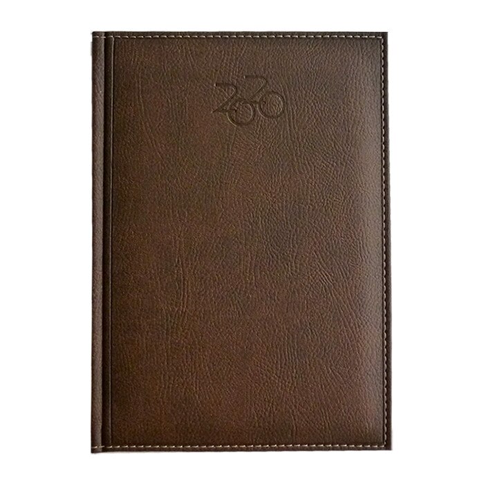 Agenda A5 datata zilnic Dakota maro inchis