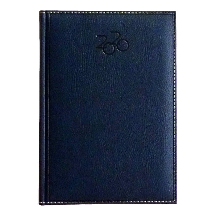 Agenda A5 datata zilnic Dakota bleu