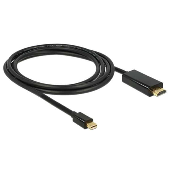Delock mini Displayport apa / HDMI apa kábel, 2m