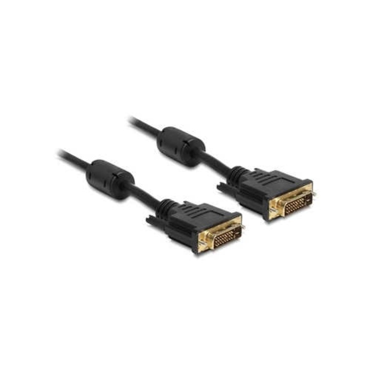 Delock DVI24+1 apa/apa összekötő, kábel, 2 m