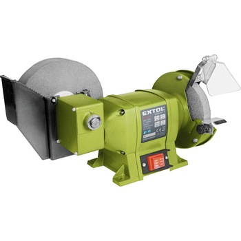 Polizor de banc dublu Extol Craft, 410133, 250W, 2950 rpm, Verde