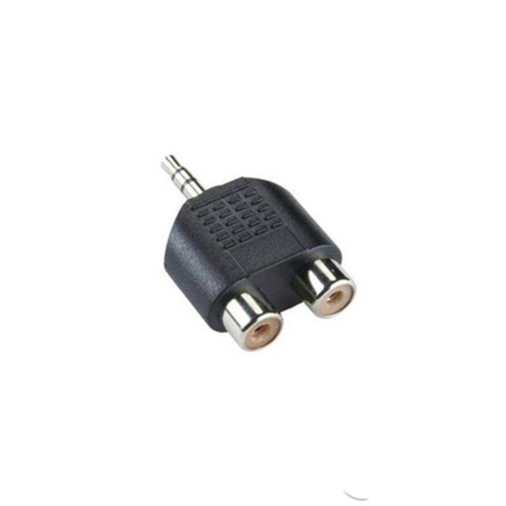 Sbox 3.5mm - 2 x RCA M/F адаптер