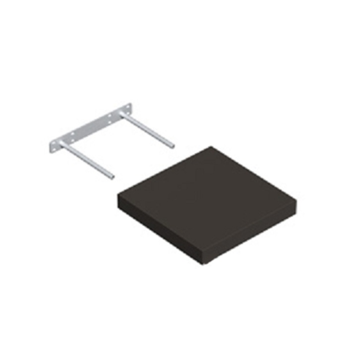 Velano Lebegőpolc, 23.5x23.5cm, Fekete