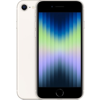 Telefon mobil Apple iPhone SE 3, 128GB, 5G, Starlight Telefon mobil Apple iPhone SE 3, 128GB, 5G, Starlight
