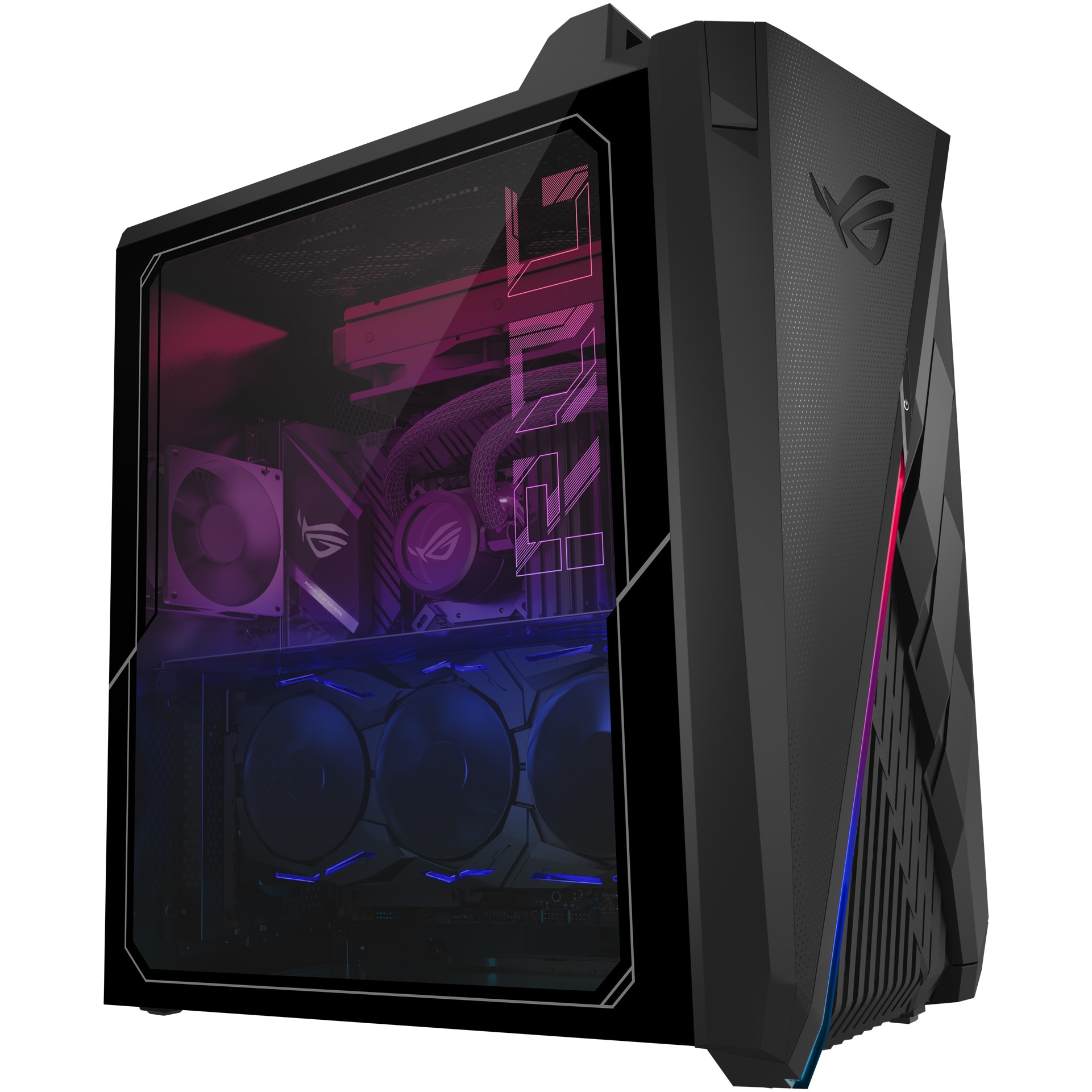 Asus ROG Strix Gaming Desktop, Core i7-12700(12 Cores, up to 4.90 GHz),  GeForce RTX 3070, 64GB RAM - 2TB SSD, WiFi 6, VR Ready, Pre-Built PC Tower
