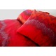 Lenjerie dubla Heinner Home bumbac, 4 piese, 132TC, Fouta Red